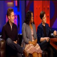 STAGE TUBE: GLEE's Colfer, Morrison & Riley Visit Jonathan Ross